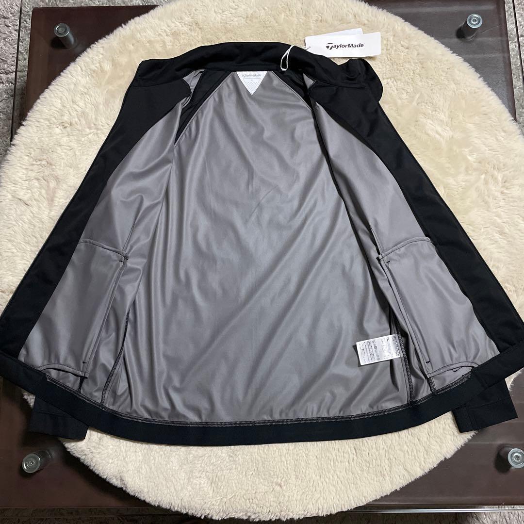 テーラメイド　ゴルフジャケット　ストレッチ　撥水　防風　加工　M 黒【送料込み】