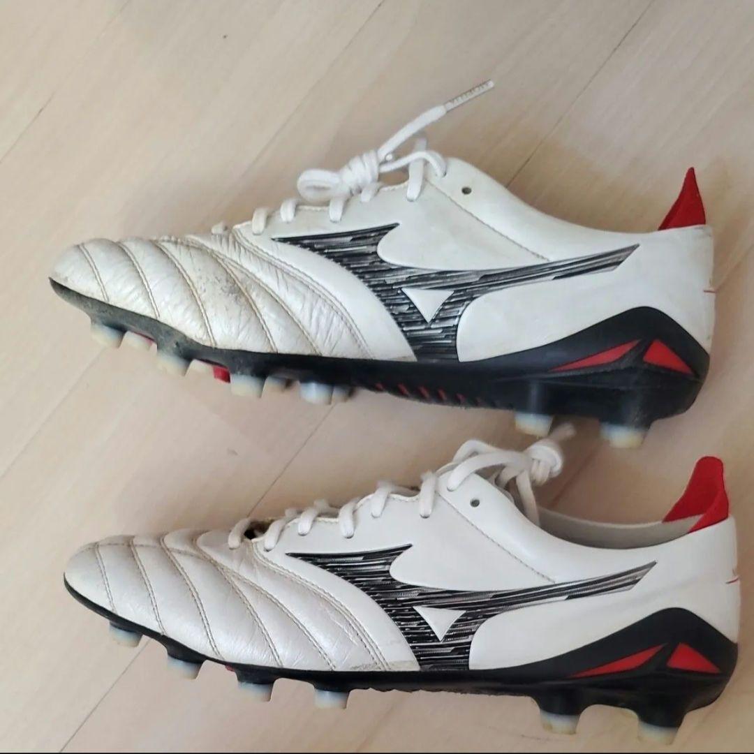 MIZUNO MORELIA NEO サッカースパイク 白 24.5㎝