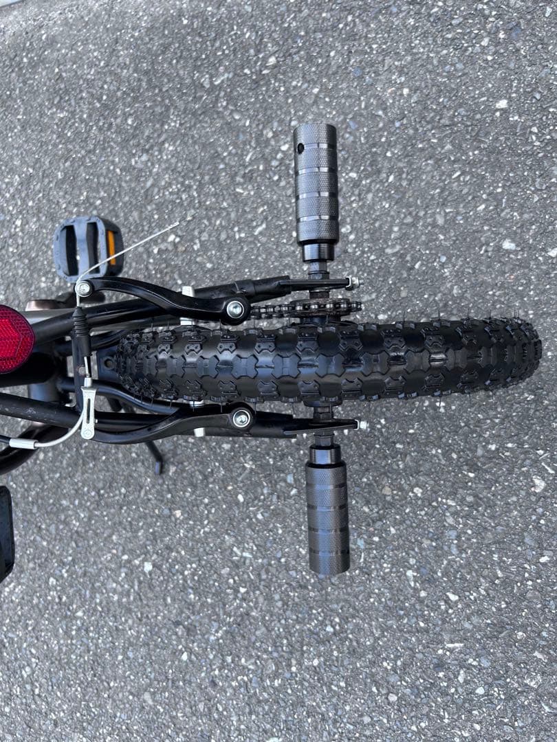 子供用自転車　14インチ BMX 補助輪有り