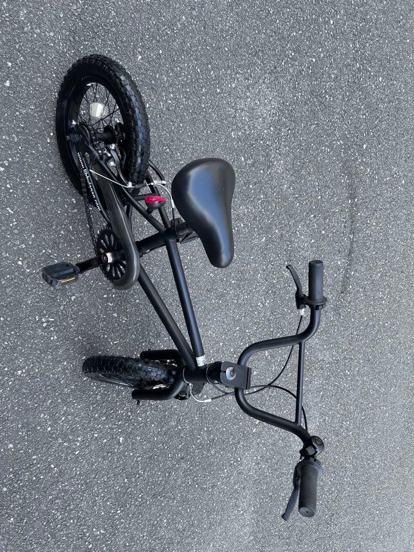 子供用自転車　14インチ BMX 補助輪有り