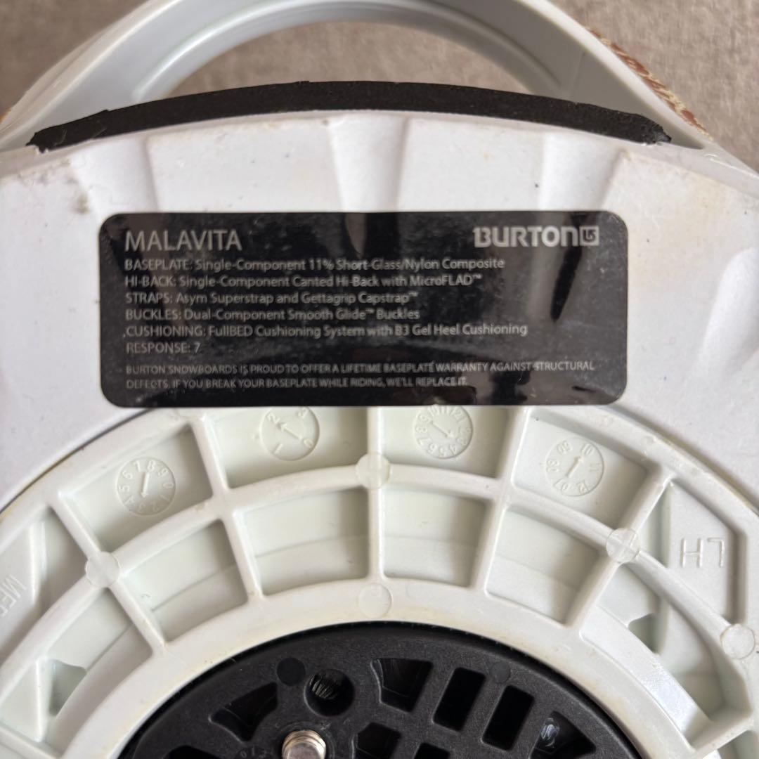 希少MサイズBURTON MALAVITA バートン　マラヴィータ　ビンディング