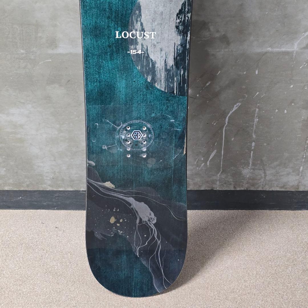 CROOJA クロージャ スノーボード LOCUST ローカスト 154㎝ キャ