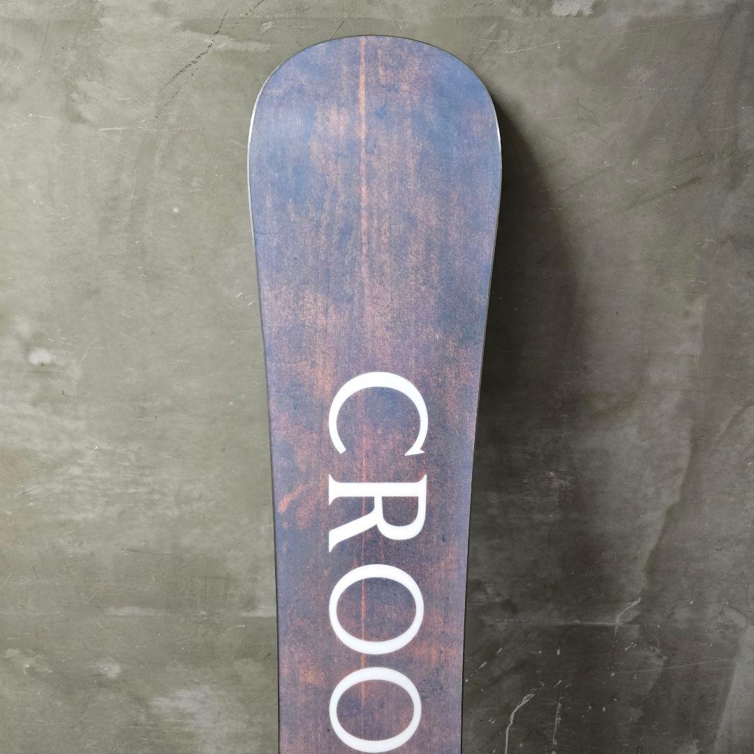 CROOJA クロージャ スノーボード LOCUST ローカスト 154㎝ キャ