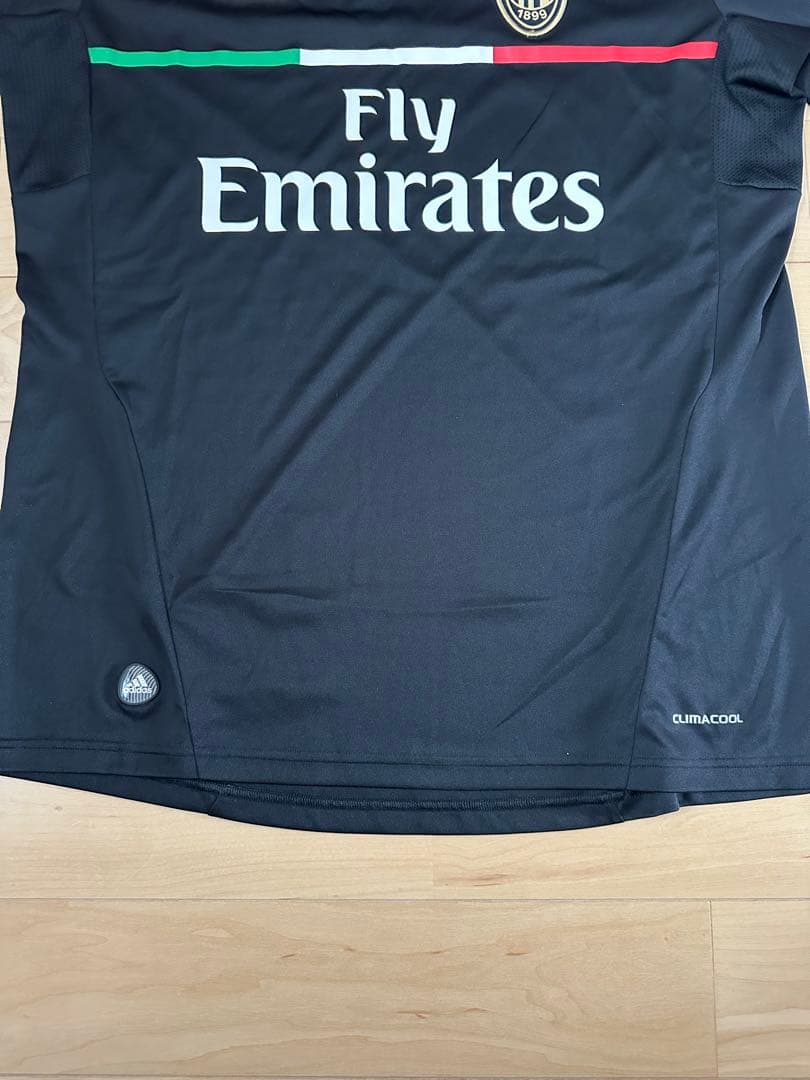 11/12 AC Milan サード ゲームシャツ Black adidas
