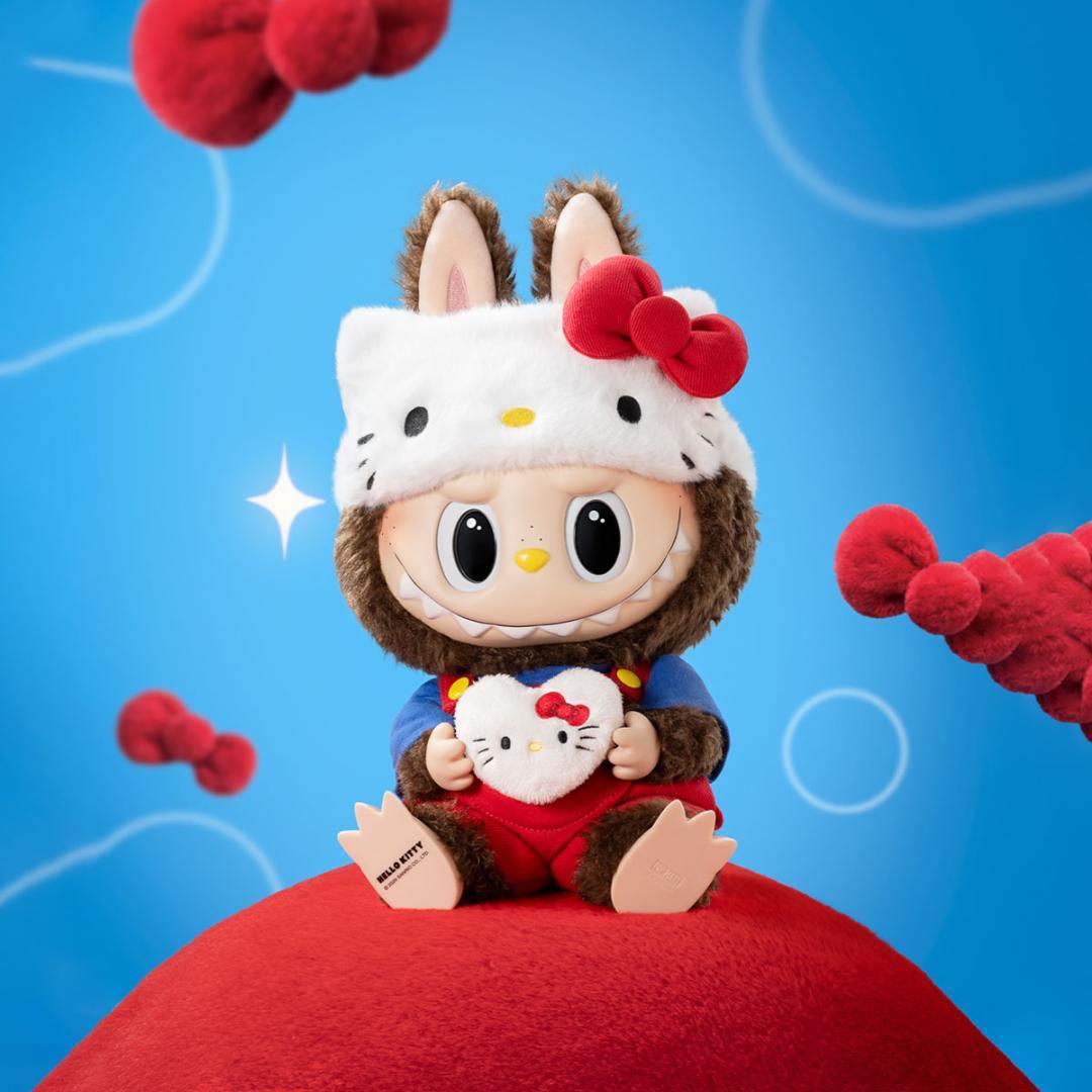 新品未開封 THE MONSTERS HELLO KITTY ぬいぐるみ ラブブ