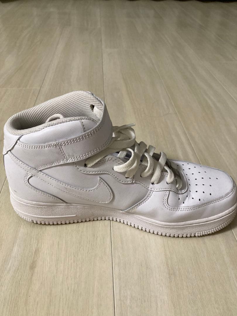 NIKE AIR FORCE 1 MID 白色 ミッドカット 27cm 正規品