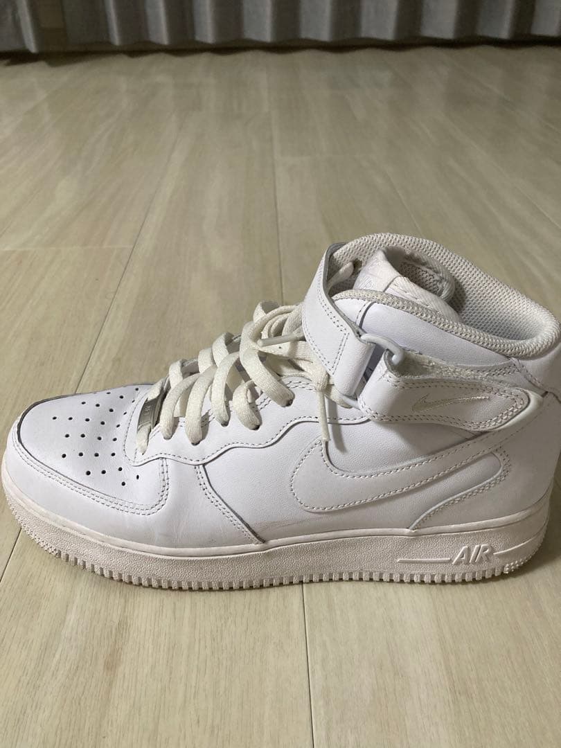 NIKE AIR FORCE 1 MID 白色 ミッドカット 27cm 正規品