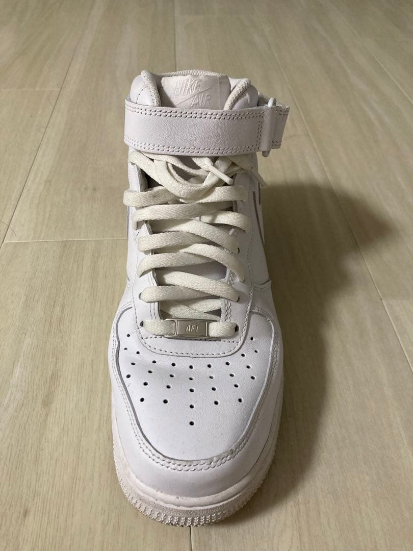 NIKE AIR FORCE 1 MID 白色 ミッドカット 27cm 正規品