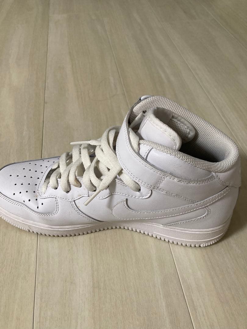 NIKE AIR FORCE 1 MID 白色 ミッドカット 27cm 正規品