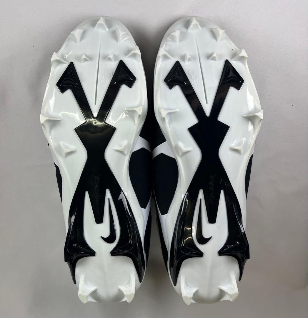 NIKE Alpha アルファ アメフト ポイントスパイク 黒 30.5