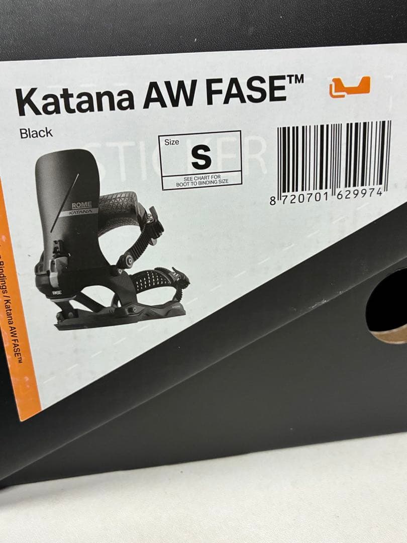 ROME KATANA FASE Sサイズ ブラック