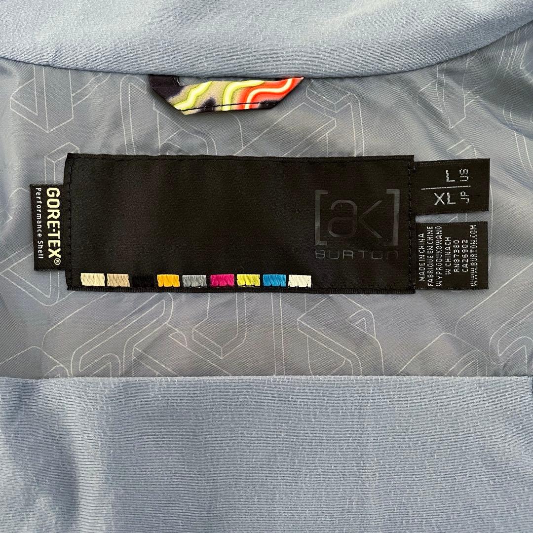 [ak] バートン ゴアテックス スノボ スキー マウンテンジャケット 蛍光XL