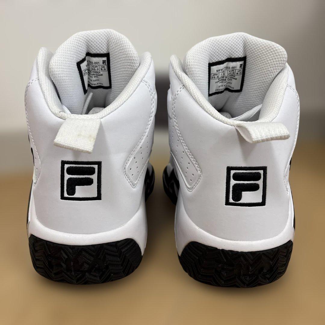 【FILA】マッシュバーン　ホワイト　25.5㎝
