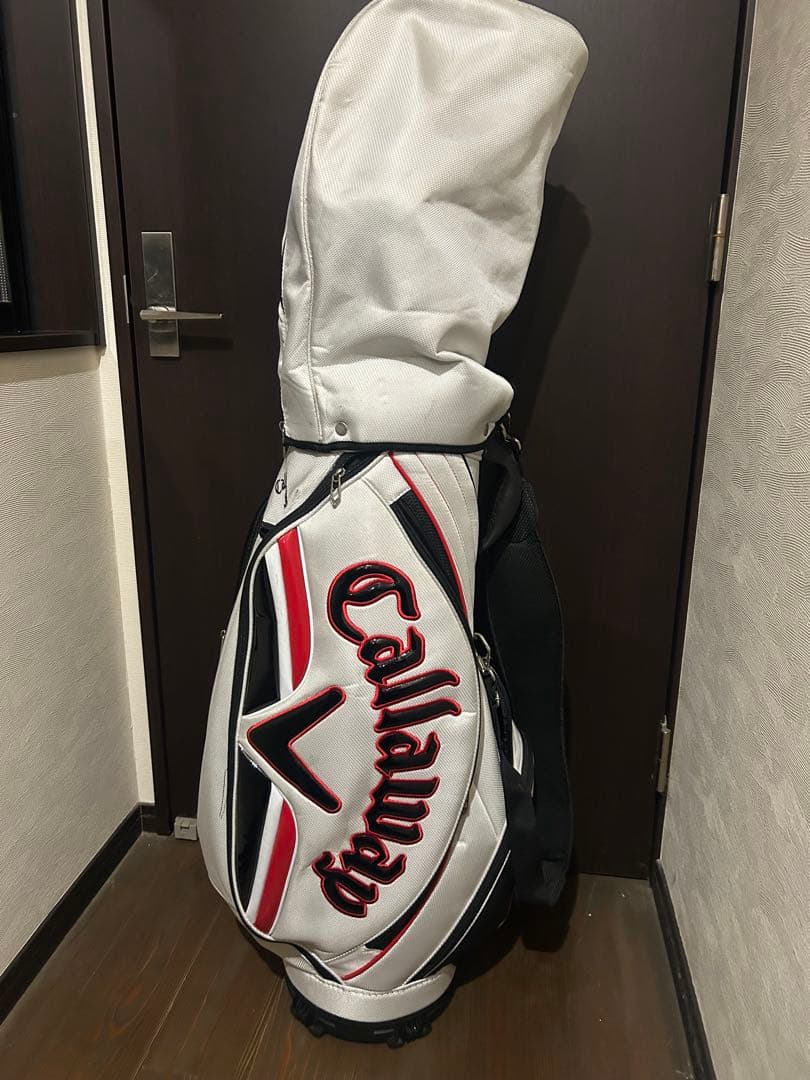 Callaway キャディバッグ ホワイト/レッド