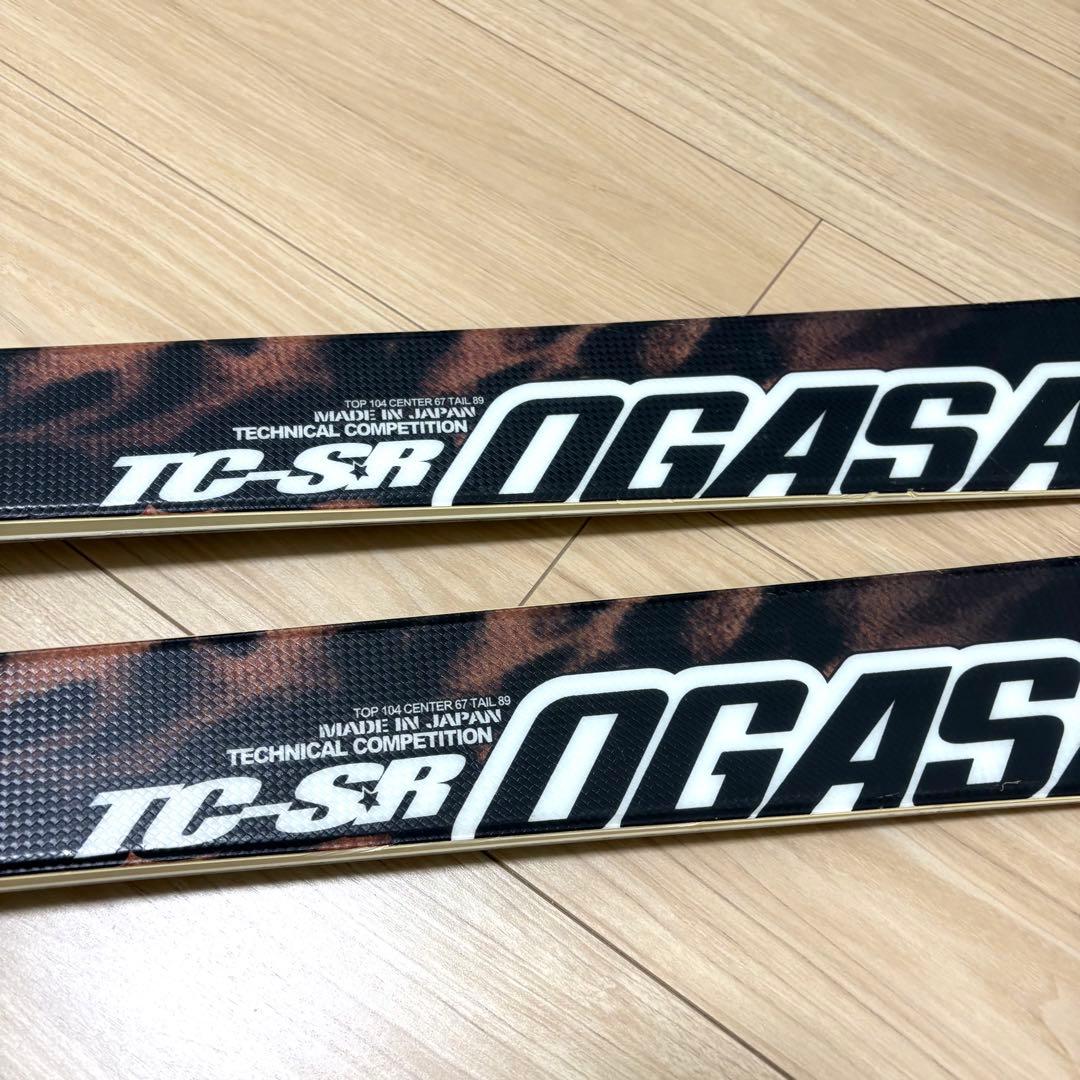 OGASAKA TC-SR スキー板180cm 大回りモデル ビンディング付き