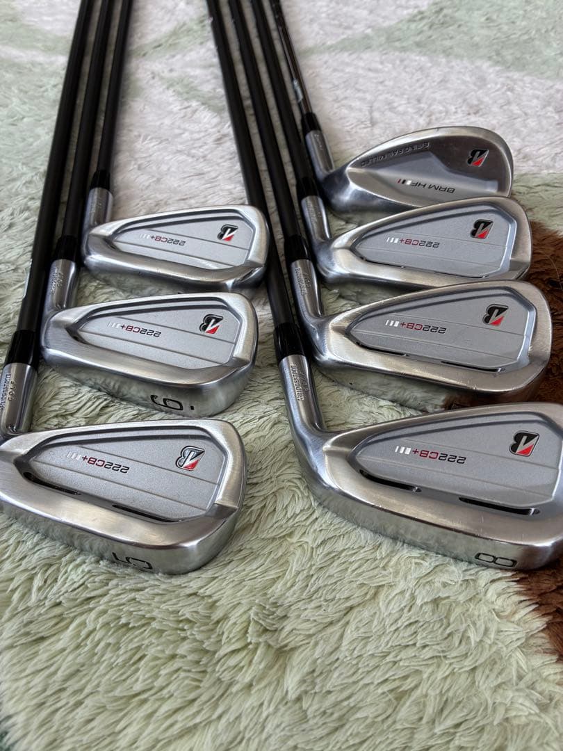 【限定値下げ】ブリヂストン 222CB+ 5-P,56° ７本純正特注シャフト