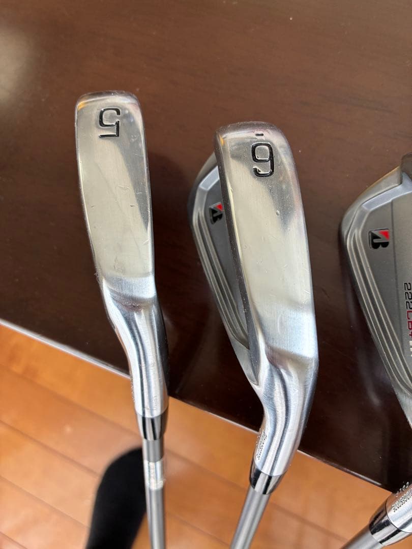 【限定値下げ】ブリヂストン 222CB+ 5-P,56° ７本純正特注シャフト