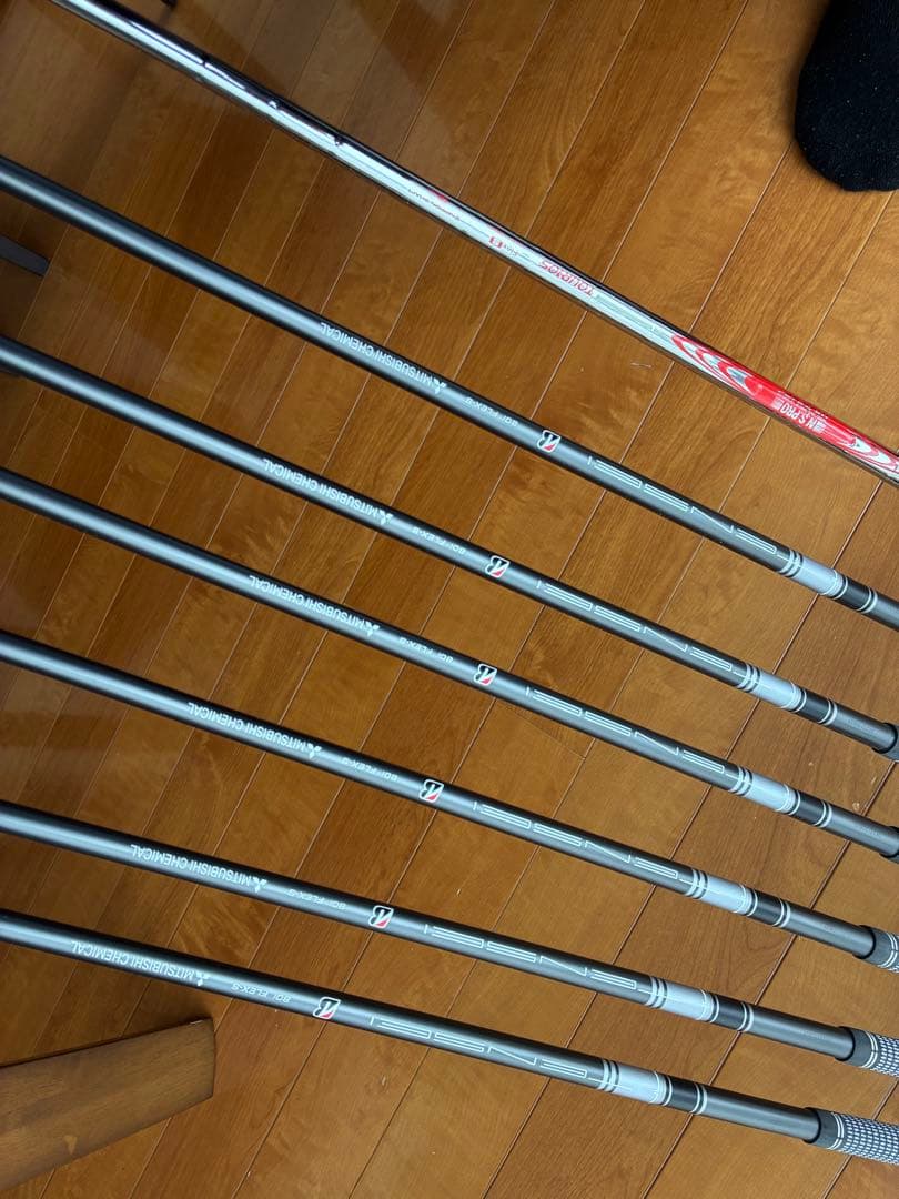 【限定値下げ】ブリヂストン 222CB+ 5-P,56° ７本純正特注シャフト