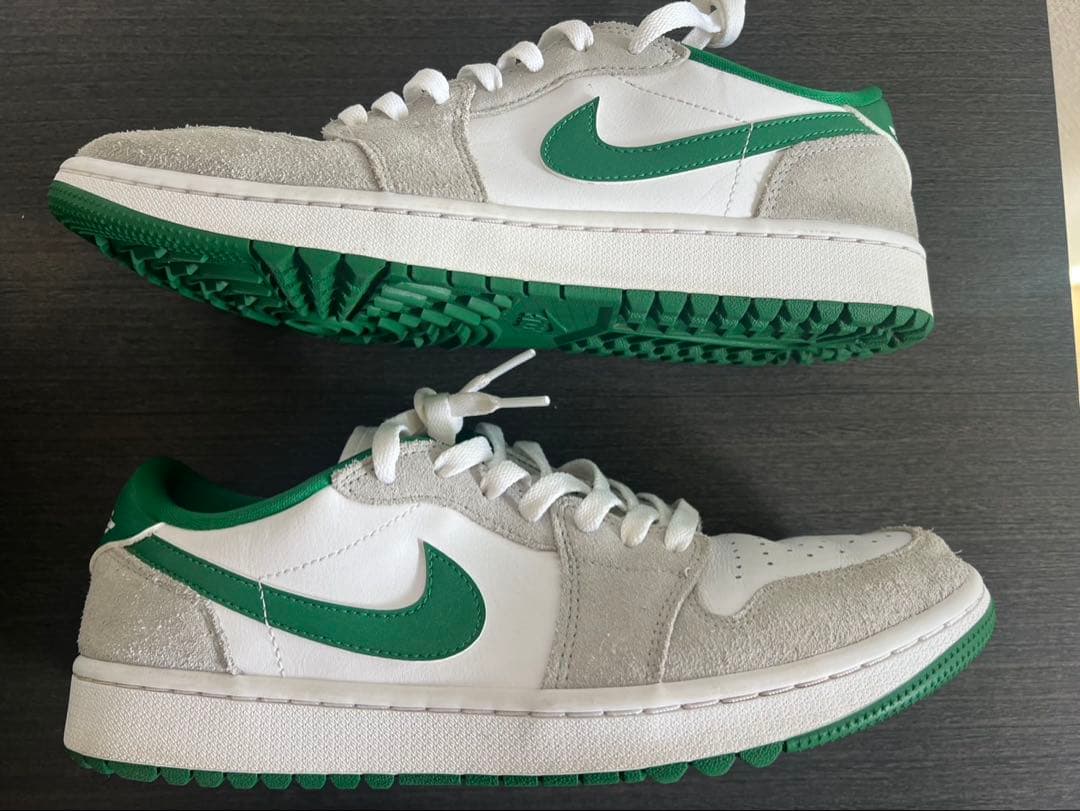 や*ぴ様 Nike Air Jordan 1 Low ゴルフパイングリーン