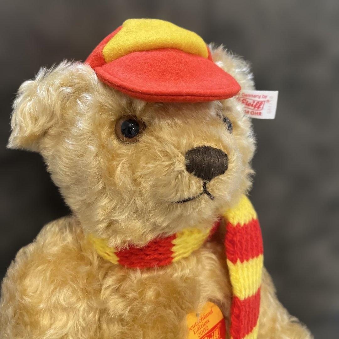 新品　シュタイフ Steiff テディベア Holzroller スクーター限定