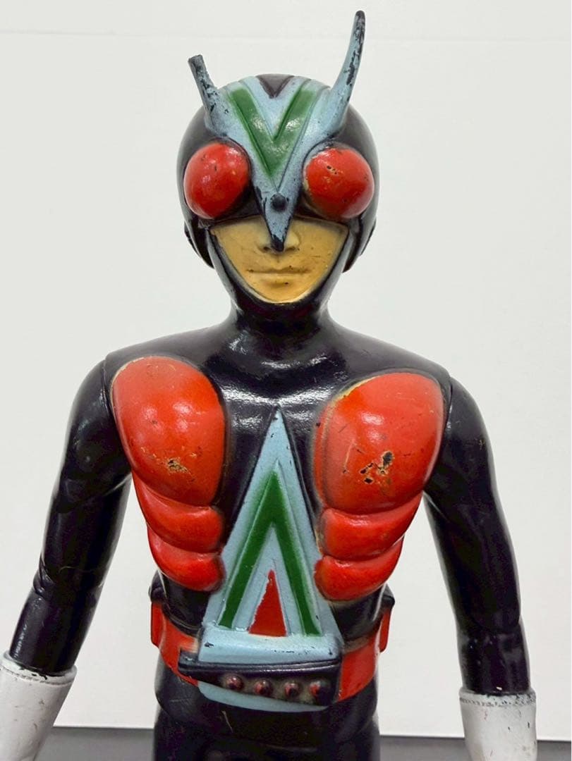 当時物 ポピー 日本製 仮面ライダー ライダーマン ソフビ 石森プロ東映 レア