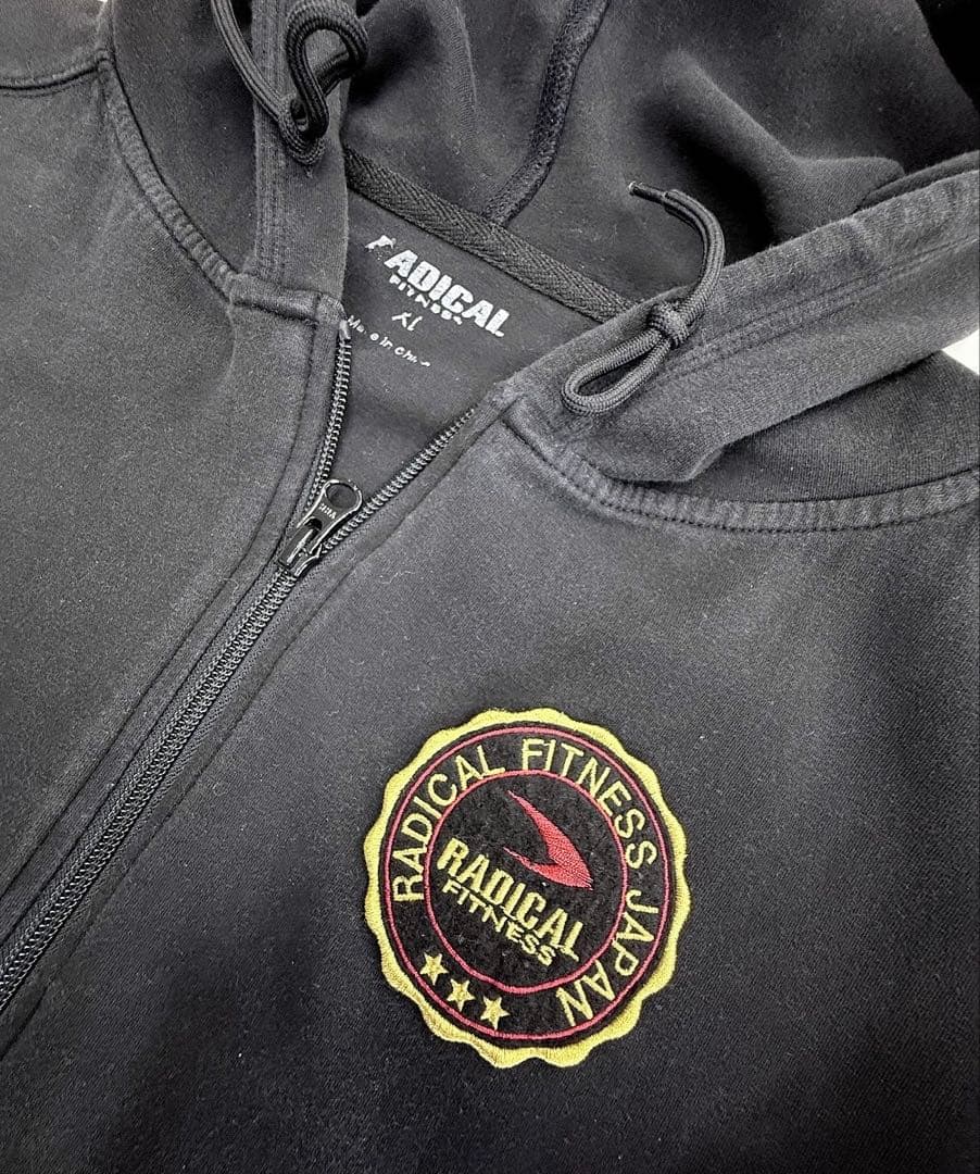 RADICALFITNESS ジップアップパーカー ラディカルフィットネス