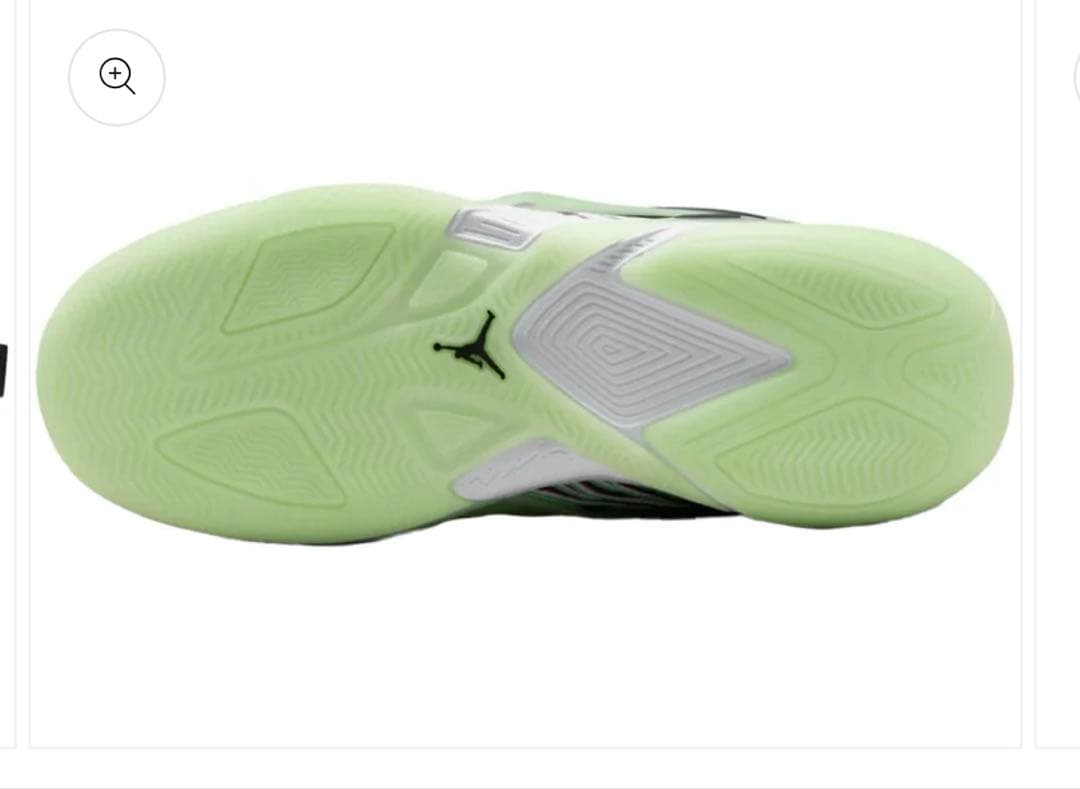 Jordan バスケットボールシューズ ナイキ　ベイパーグリーン 27.5cm