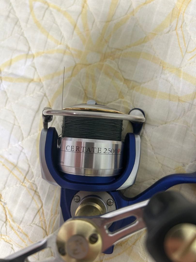 ダイワCERTATE 2500RカスタムリールとRCSスプール