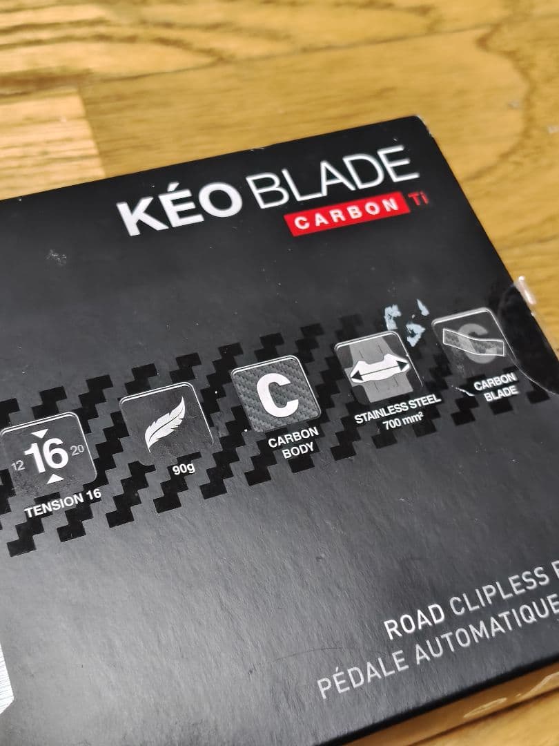 LOOK KEO blade Carbon Ti 超軽量ビンディングペダル