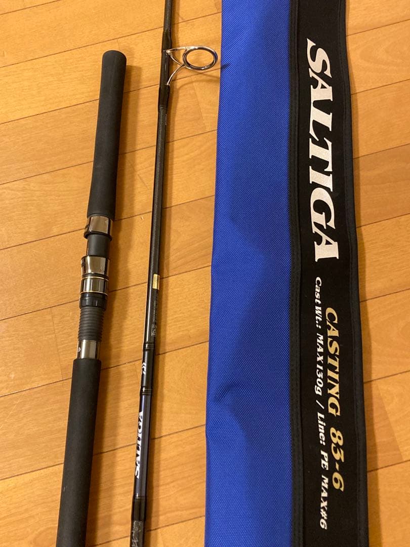 美品 ダイワ ソルティガ C83-6 SALTIGA キャスティングロッド