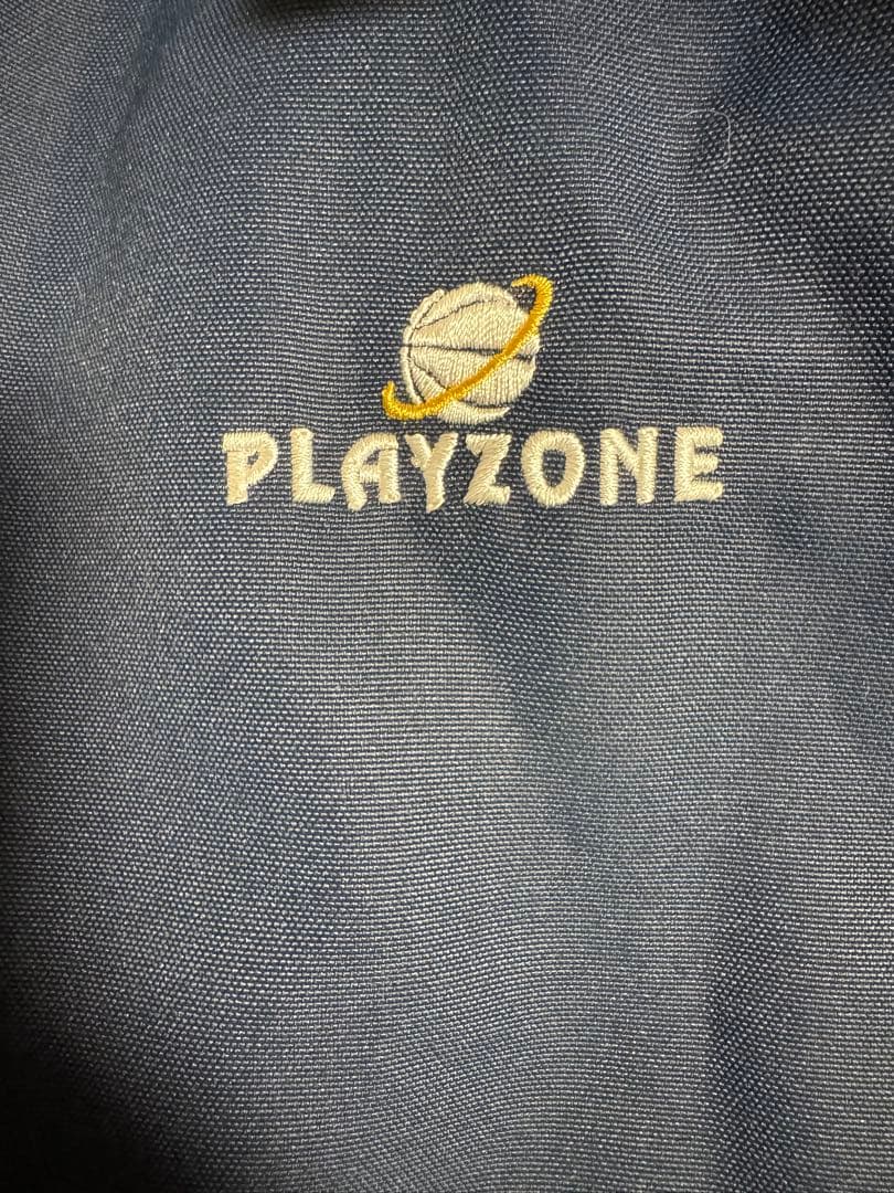美品　PLAYZONE ボアライニングジャケット L ネイビー
