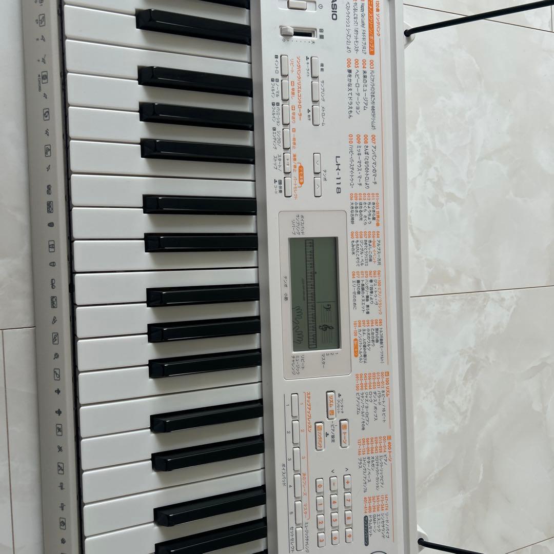 CASIO 光ナビゲーションキーボード LK-118