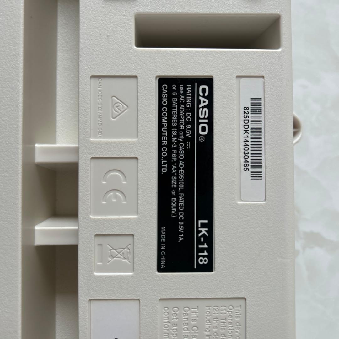 CASIO 光ナビゲーションキーボード LK-118