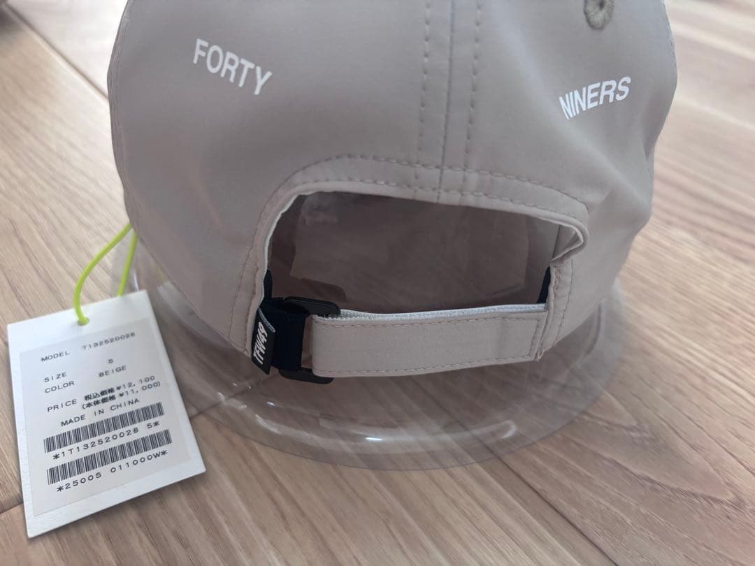 TFW49 2025 S/S TF 5PANEL CAP ベージュ S サイズ