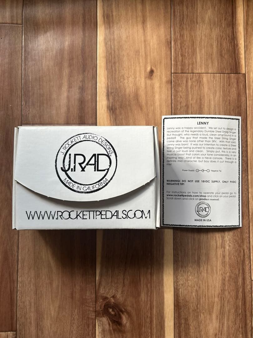 J. Rockett Audio Designs Lenny プリアンプ　箱あり