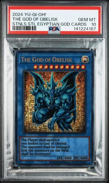 PSA10 三幻神 ステンレス 連番セット オシリス オベリスク ラーの翼神竜