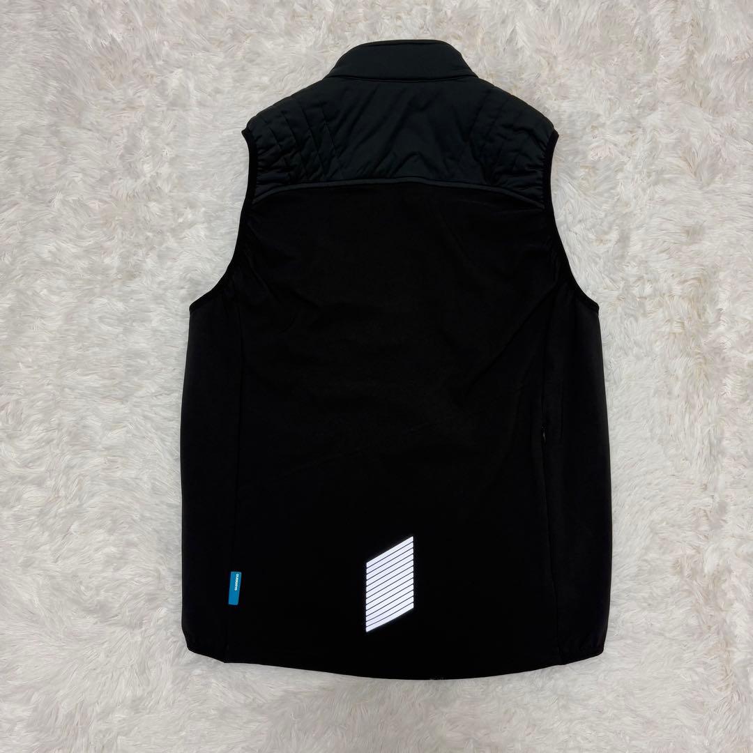 SHIMANOシマノ　インサレーテッド ベスト　サイクルウェア　L ブラック