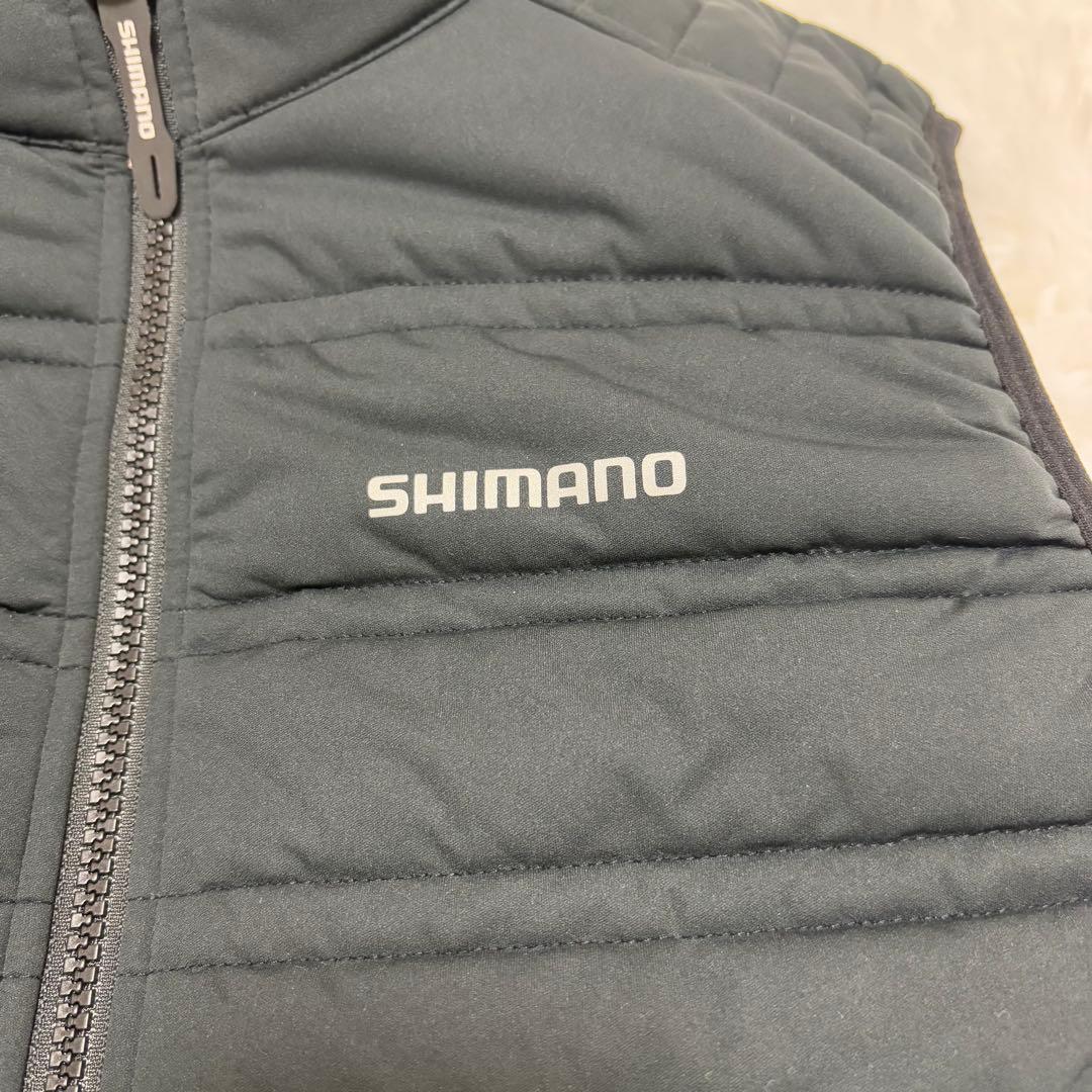 SHIMANOシマノ　インサレーテッド ベスト　サイクルウェア　L ブラック