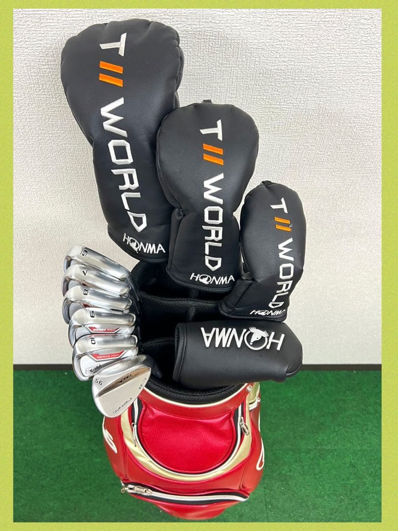 メンズ用！本格派にオススメ！HONMA TW747 ゴルフクラブセット