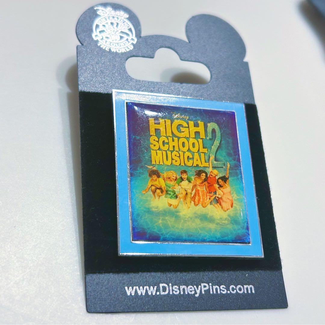 【海外限定】ハイスクールミュージカル2 ピンバッジ　HSM2 ディズニーワールド