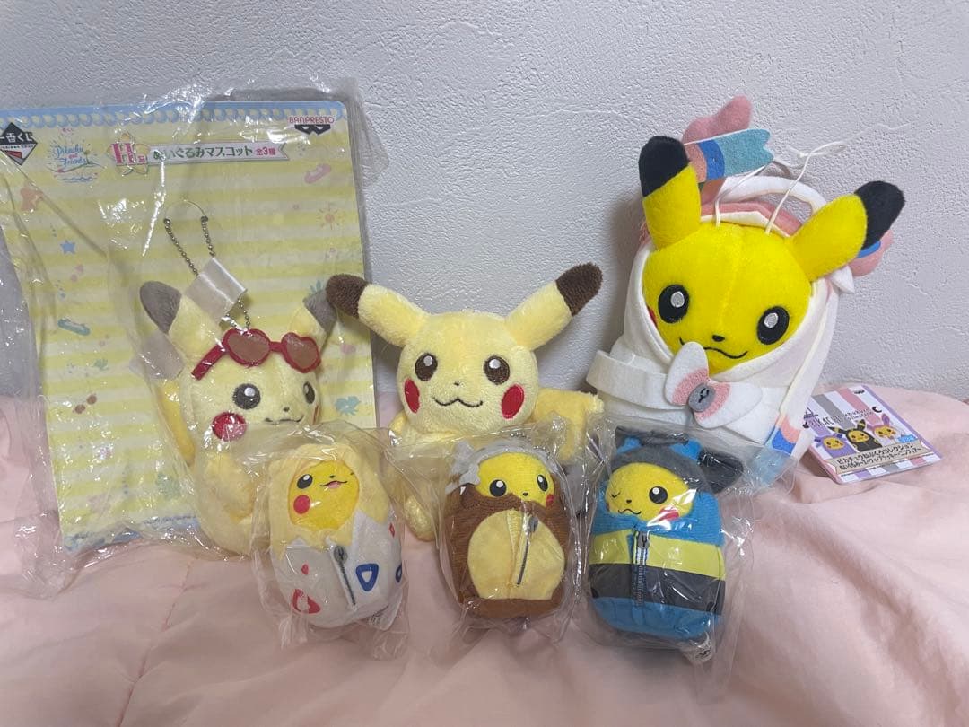ピカチュウぬいぐるみ まとめ売り Pikachu ポケモン
