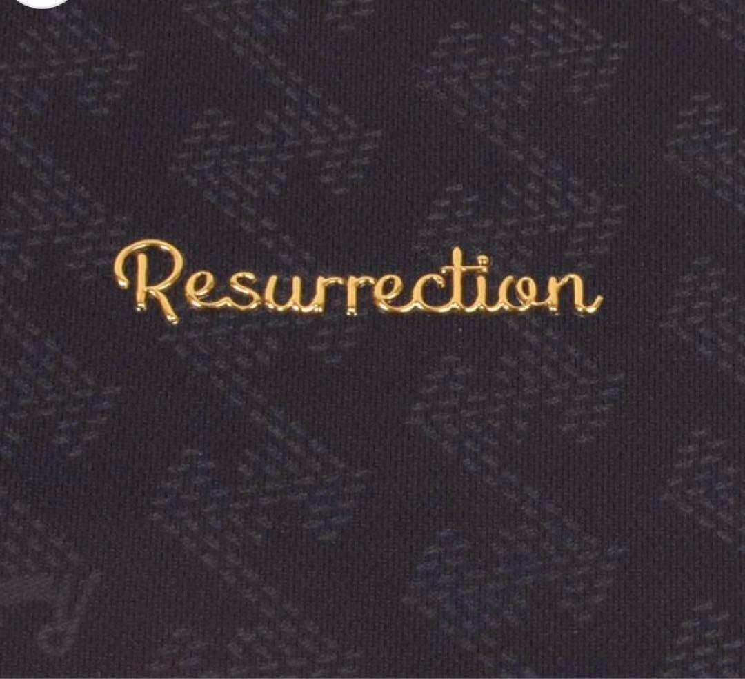 ☆【RESURRECTIONレザレクション】☆モックネックシャツ半袖★試着のみ★