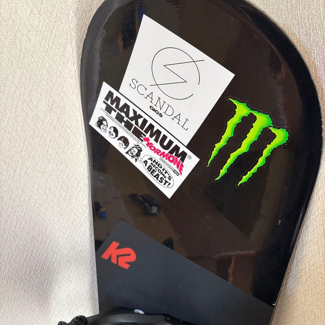 K2 SB 152cm フラット × ビンディング head Mサイズ