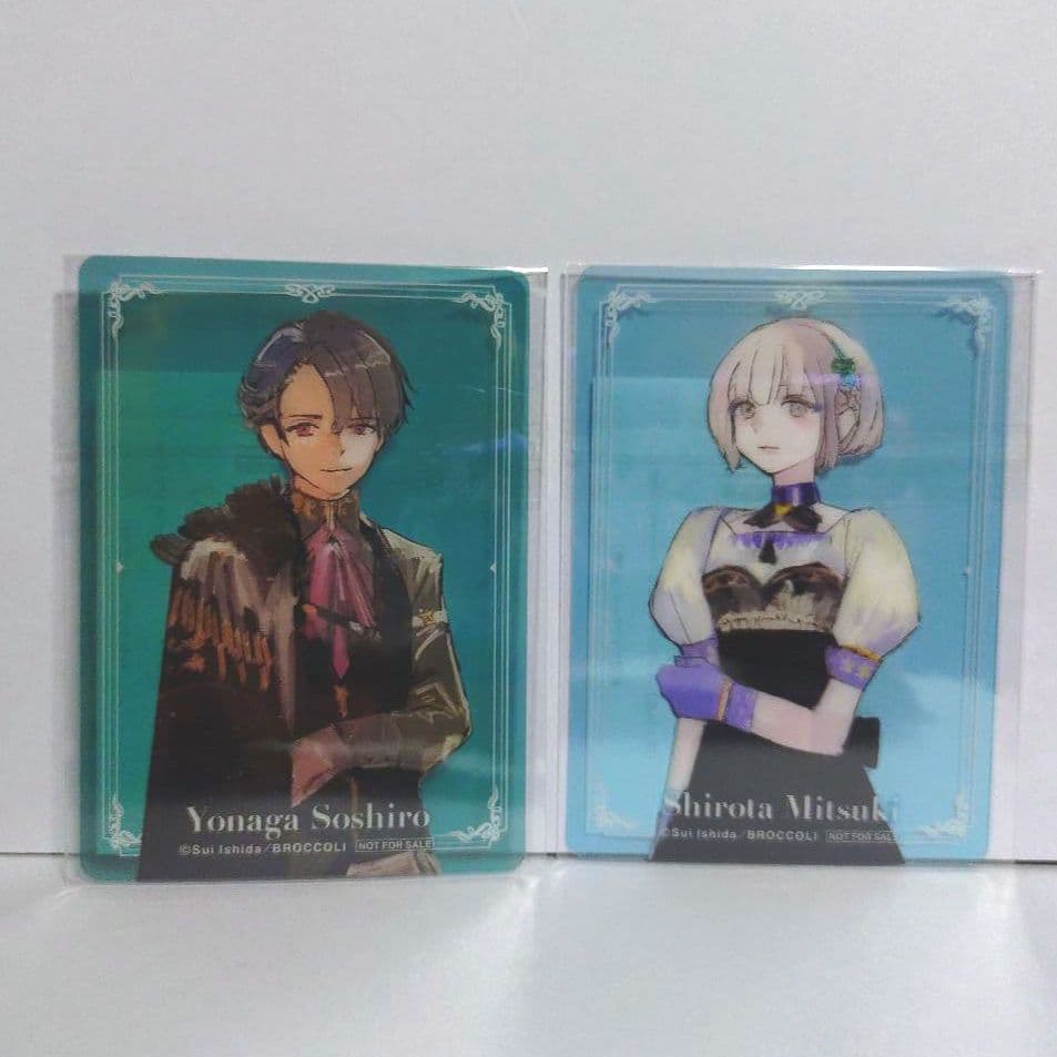 ジャックジャンヌ　2周年　購入特典　特製クリアカード　コンプリート