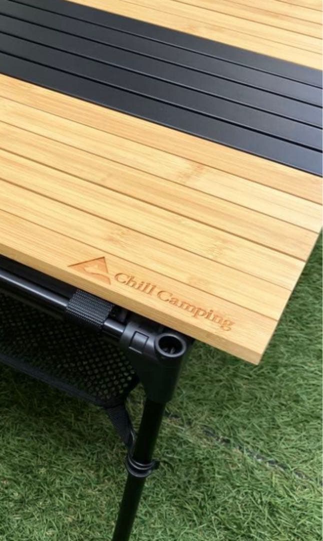 ChillCamping ウッドテーブル　コンパクト収納