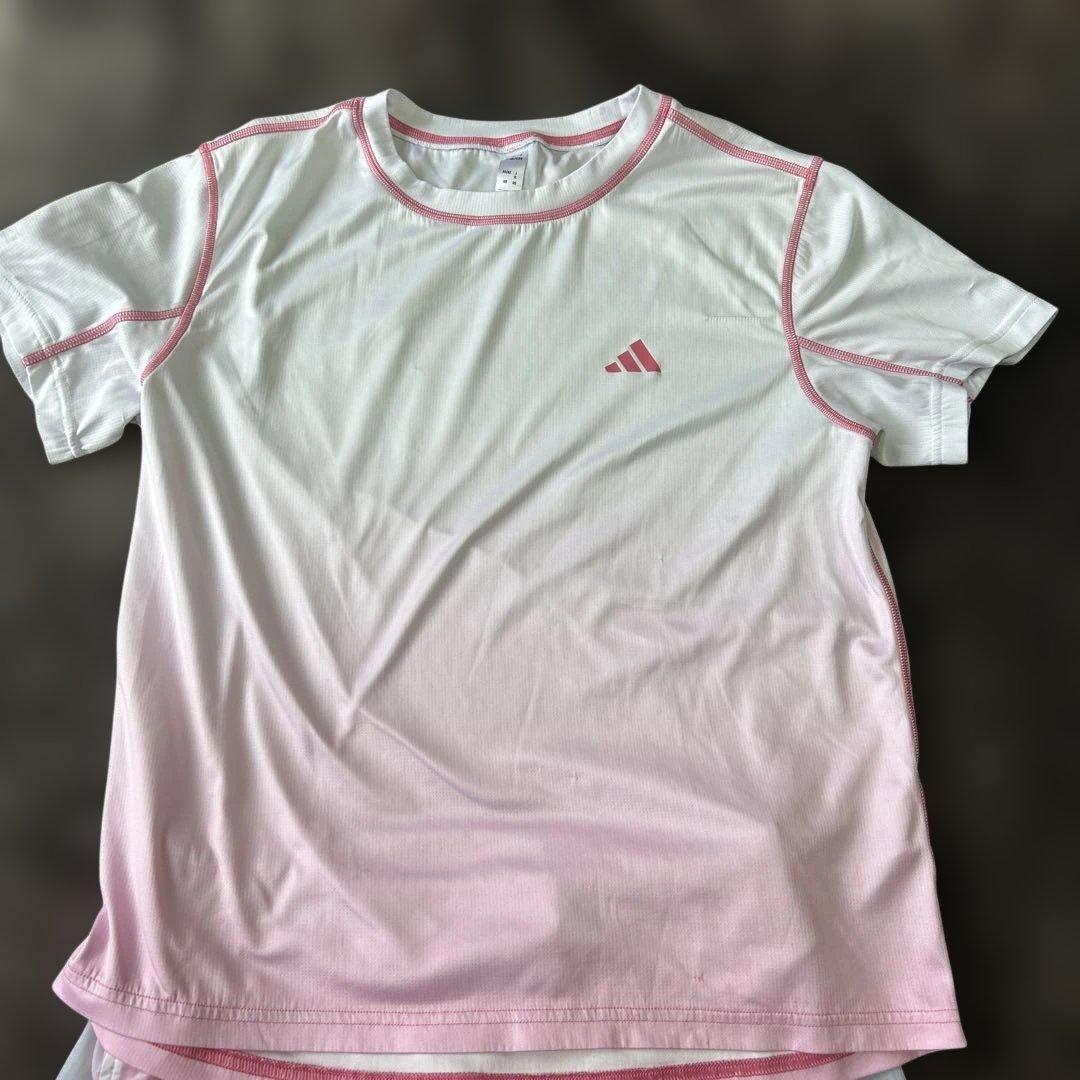 adidas ランニング上下セットXL.パンツM