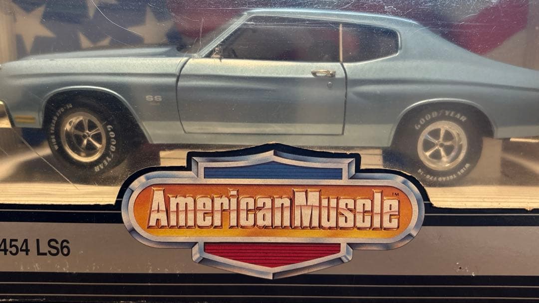 1970年型シボレー・シェベルSS454 LS6のダイキャスト製ミニカー