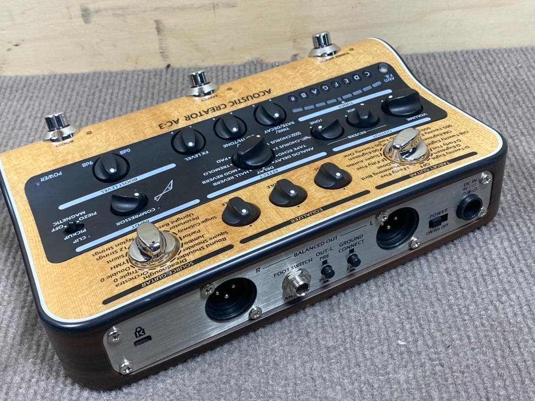 29 ZOOM AC-3 アコースティック エフェクター