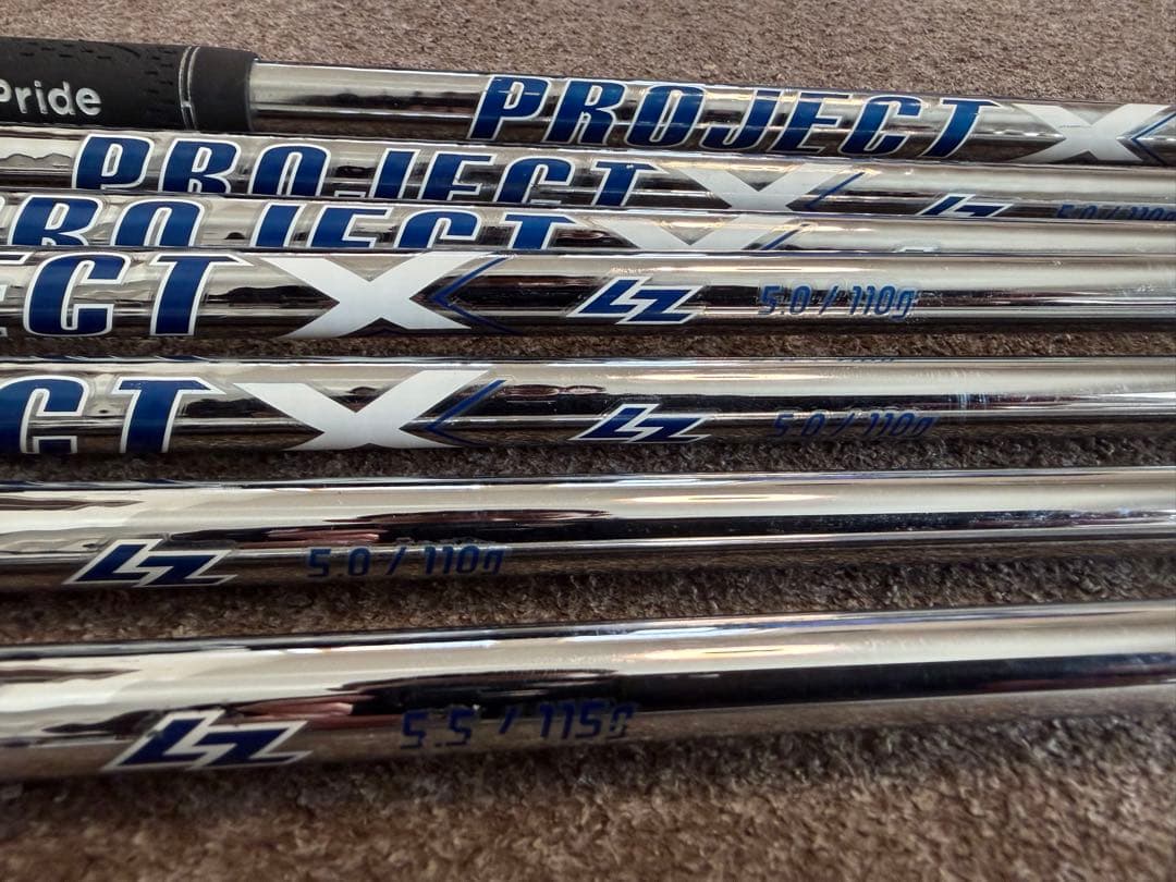 PROCEED アイアンセット 7本セット PROJECT X ※専用