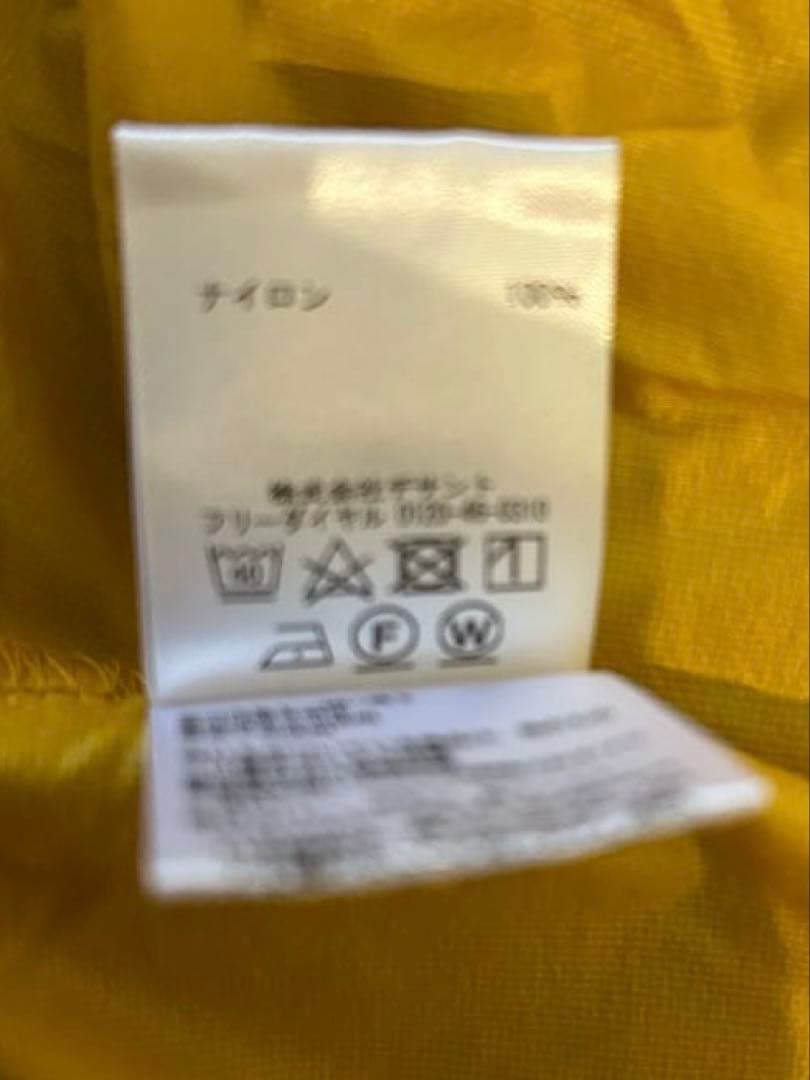 新品　未使用　Marmot イエロー ウィンドブレーカー